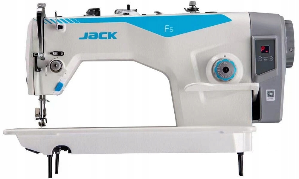 Jednoihlový stroj s vázaným stehom Jack F4-H, energeticky úsporný
